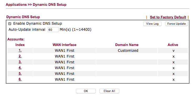 dyn updater dns addresses